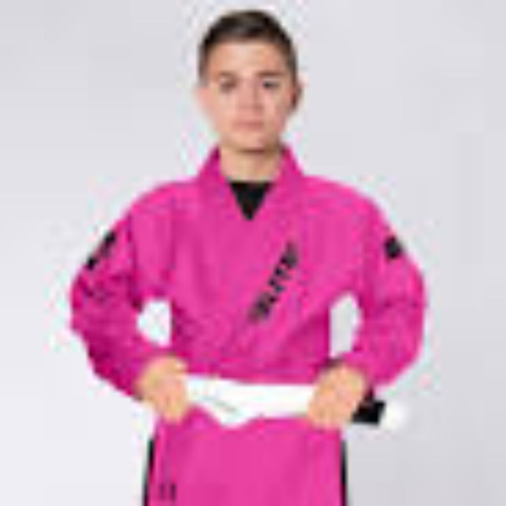 Kids' Essential Pink Brazilian Jiu Jitsu BJJ Gi COO & White Belt